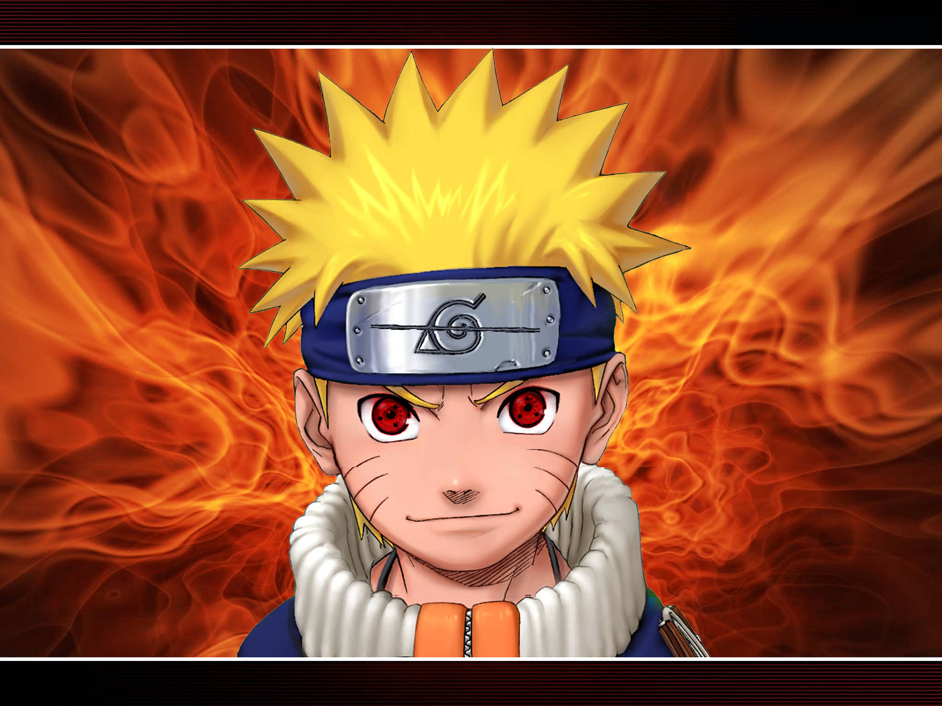 Red-eyed Moving Naruto Background