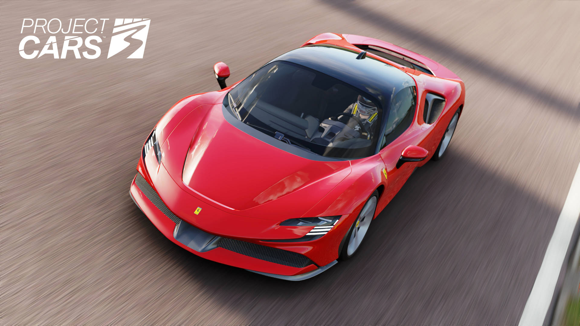 Red Ferrari Project Cars 3 Background