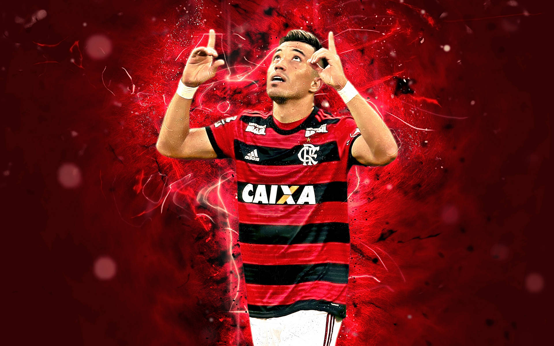 Red Flamengo Fc Fernando Uribe Background