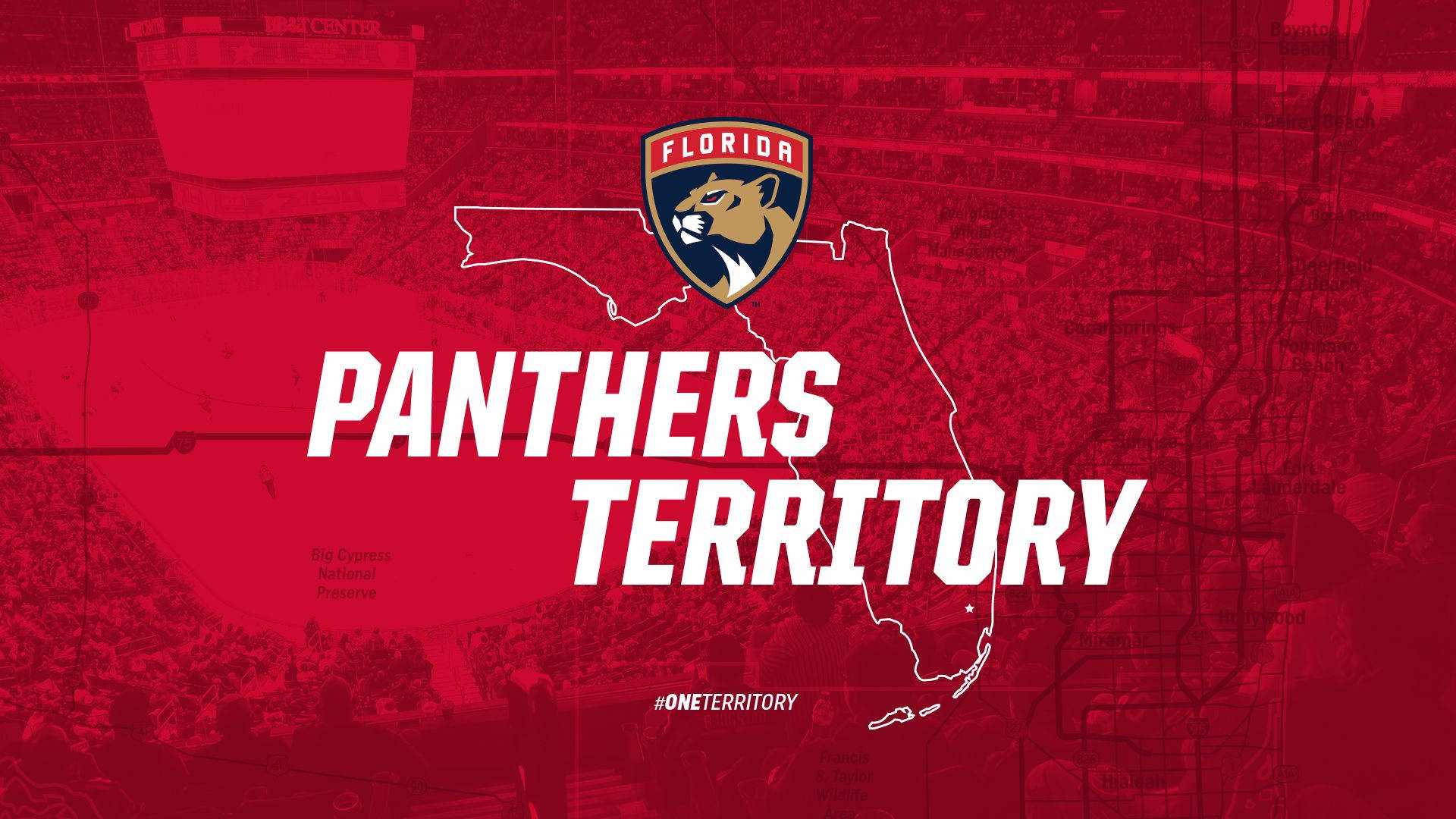 Red Florida Panthers Territory