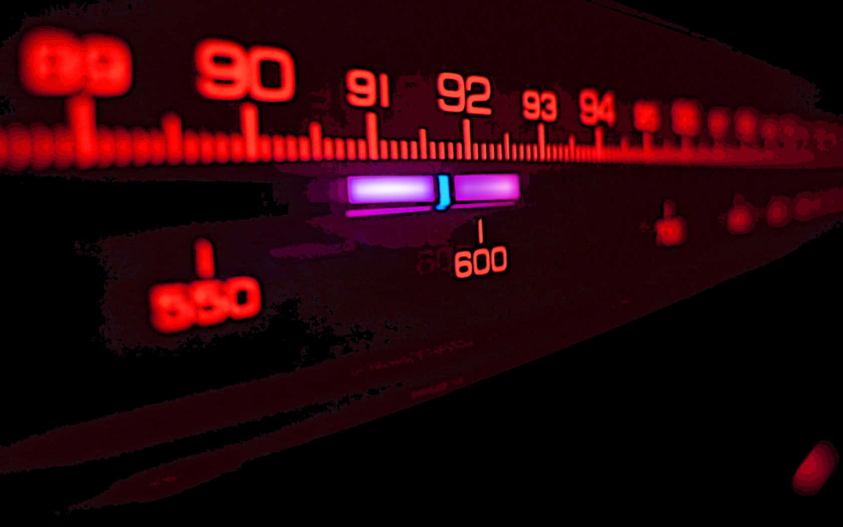 Red Fm Music Radio Equalizer Background