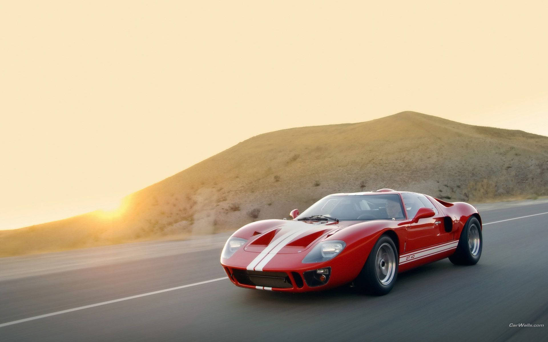 Red Ford Gt 40 Background
