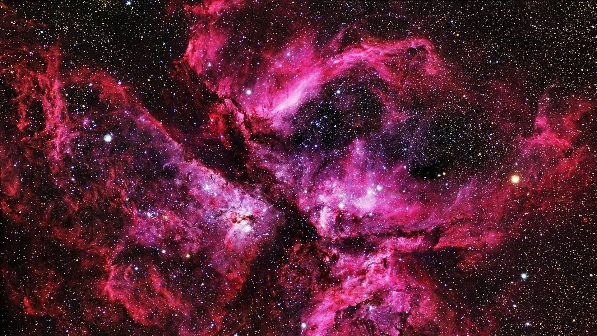 Red Galaxy Background Background