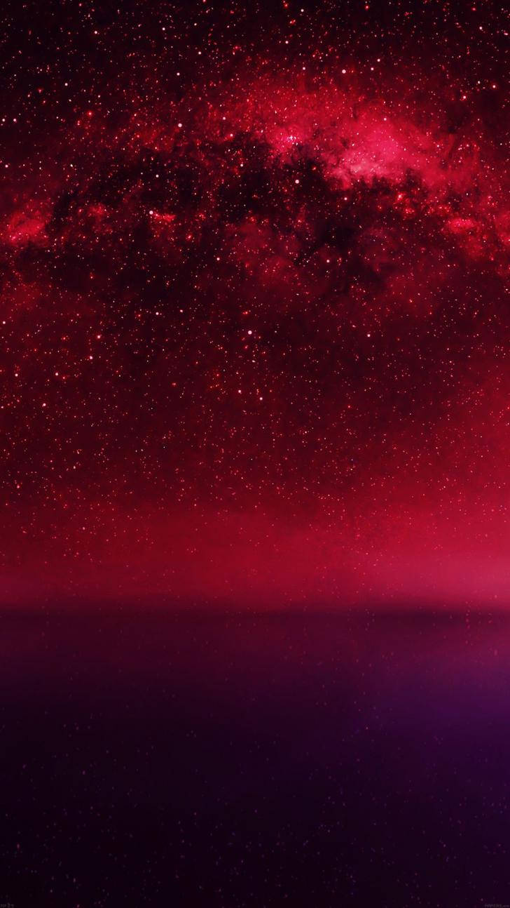 Red Galaxy Iphone 6s Live Background