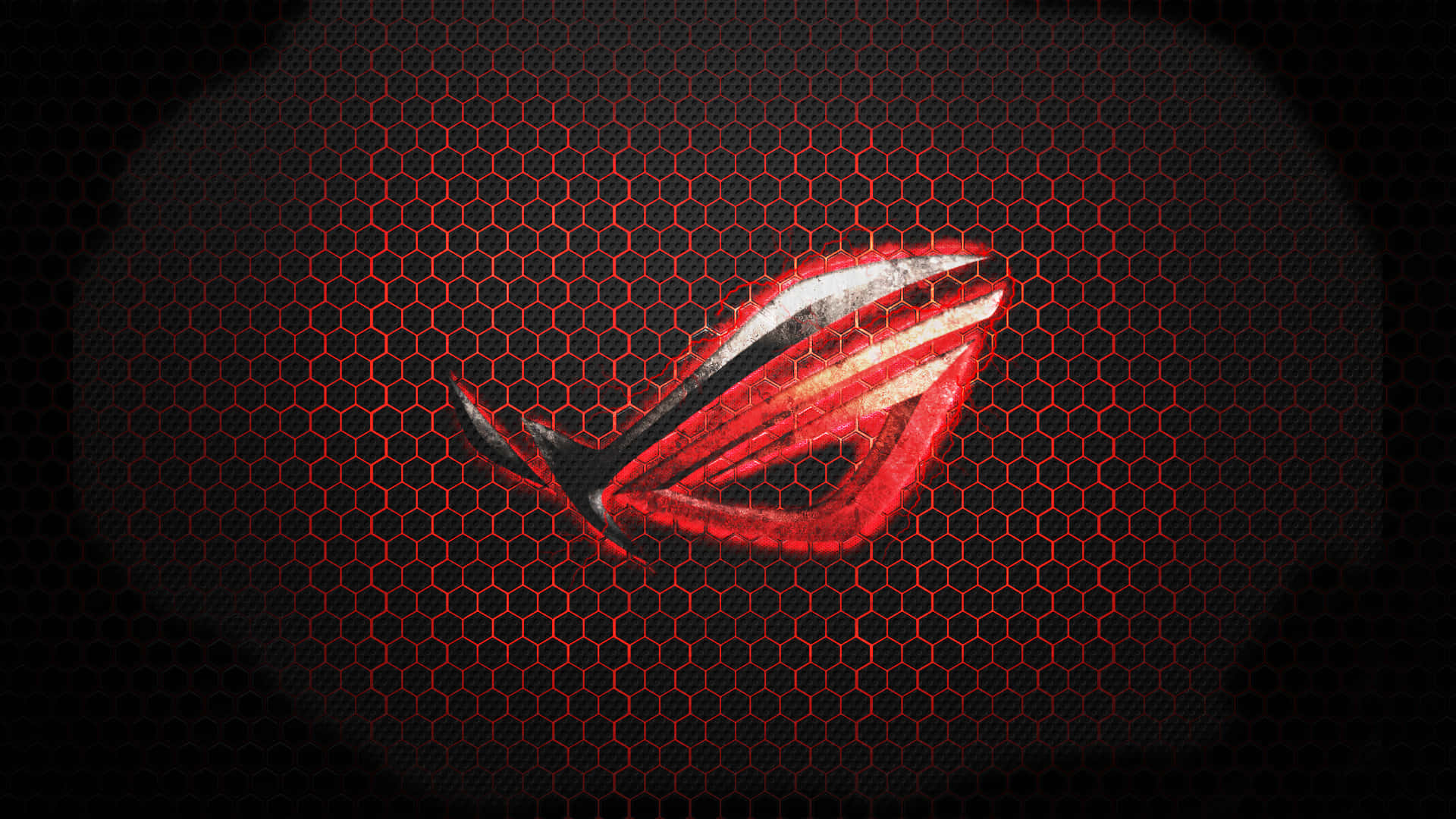 Red Gaming Asus Rog Background