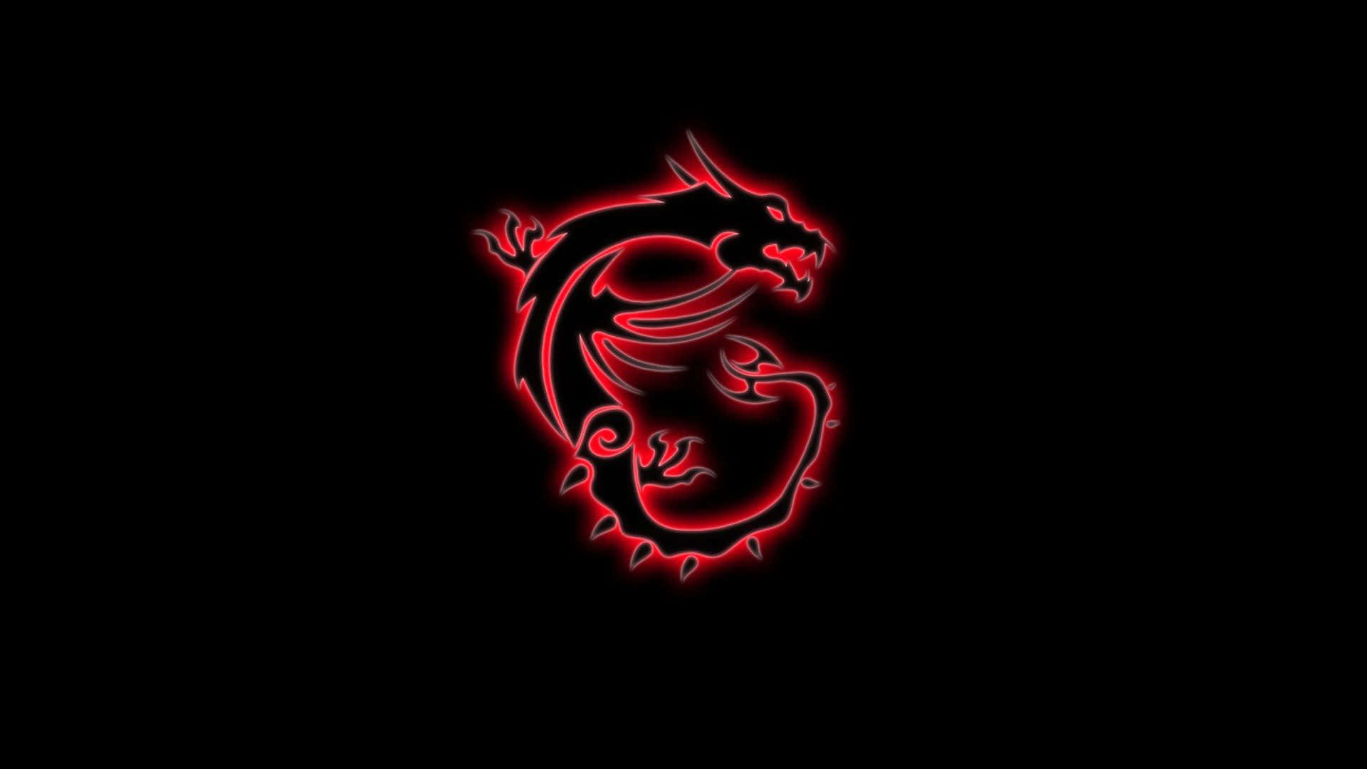 Red Gaming Msi Dragon Background