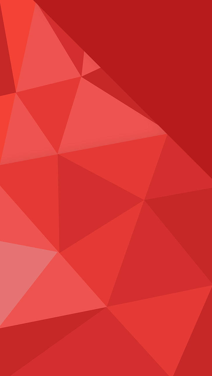 Red Geometric Whatsapp Chat Background Background