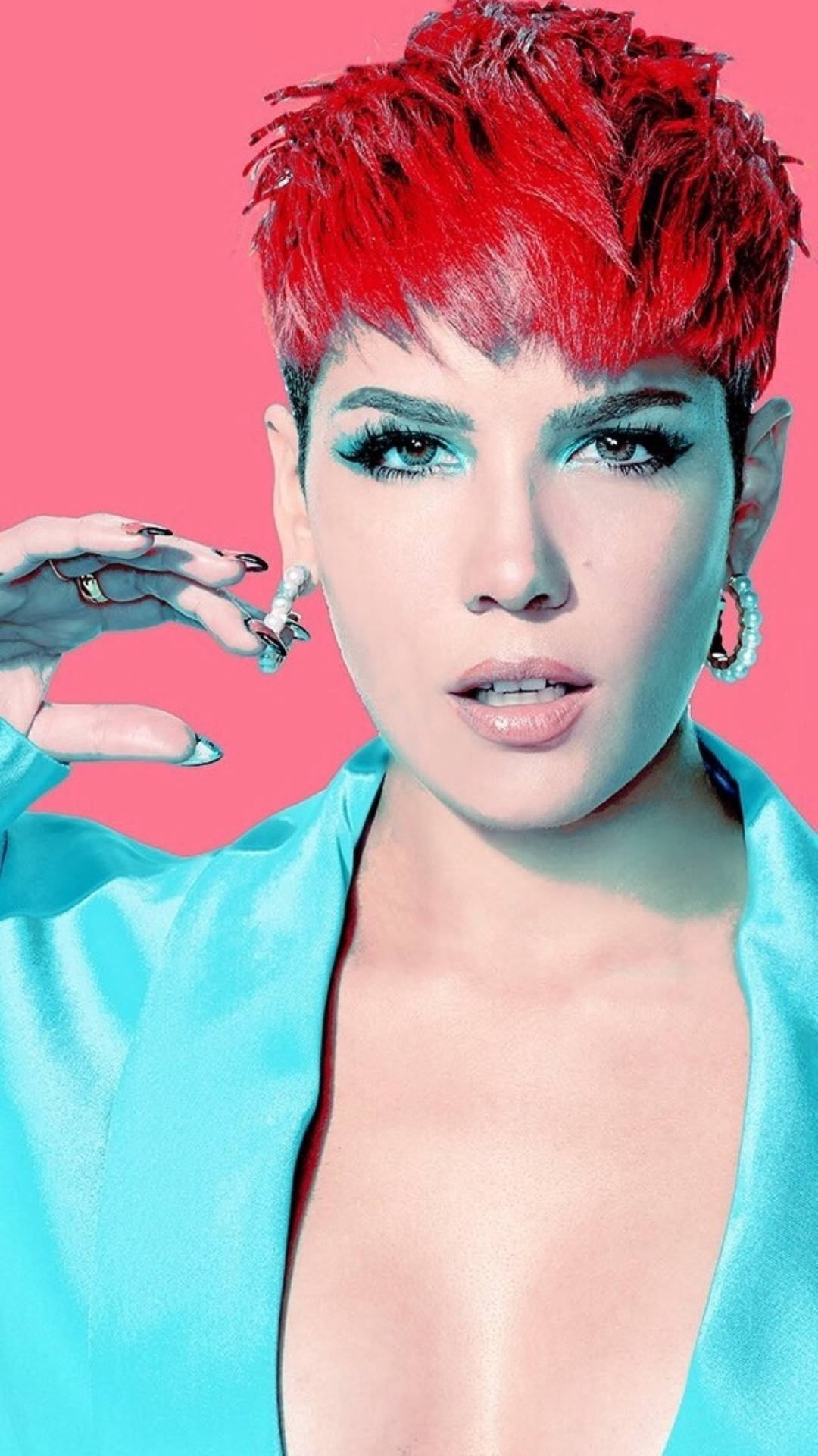 Red-haired Halsey