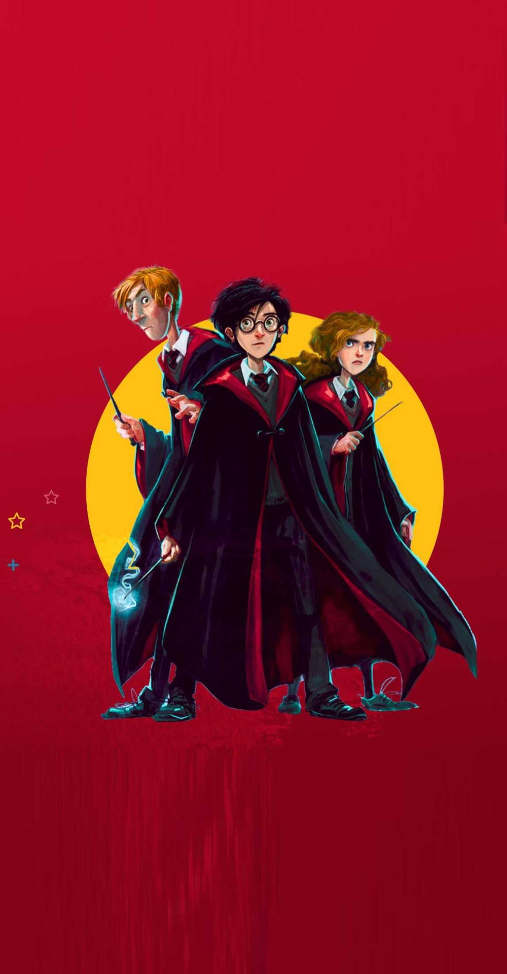 Red Harry Potter Iphone Artwork
