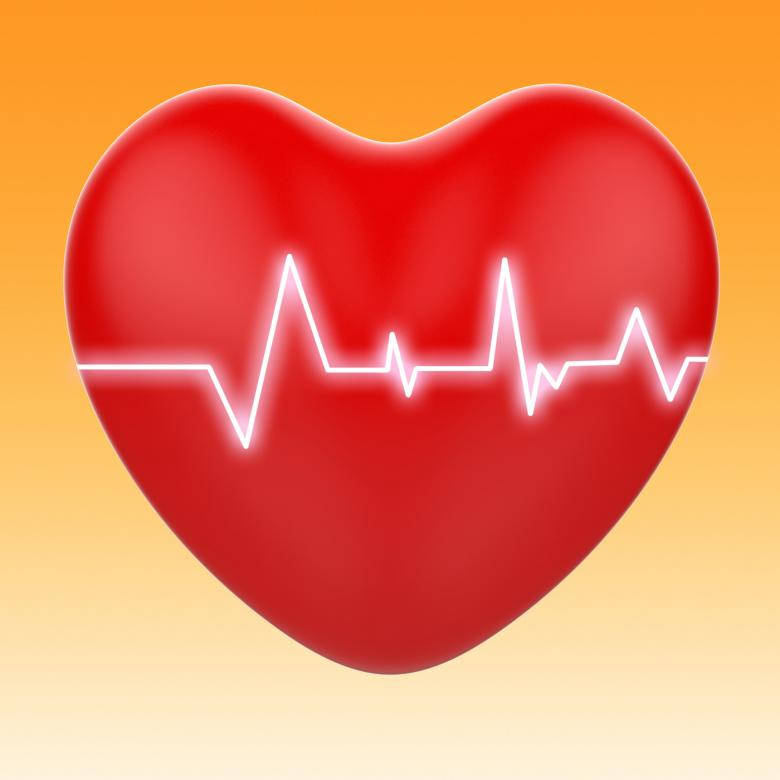 Red Heartbeat Lifeline Background