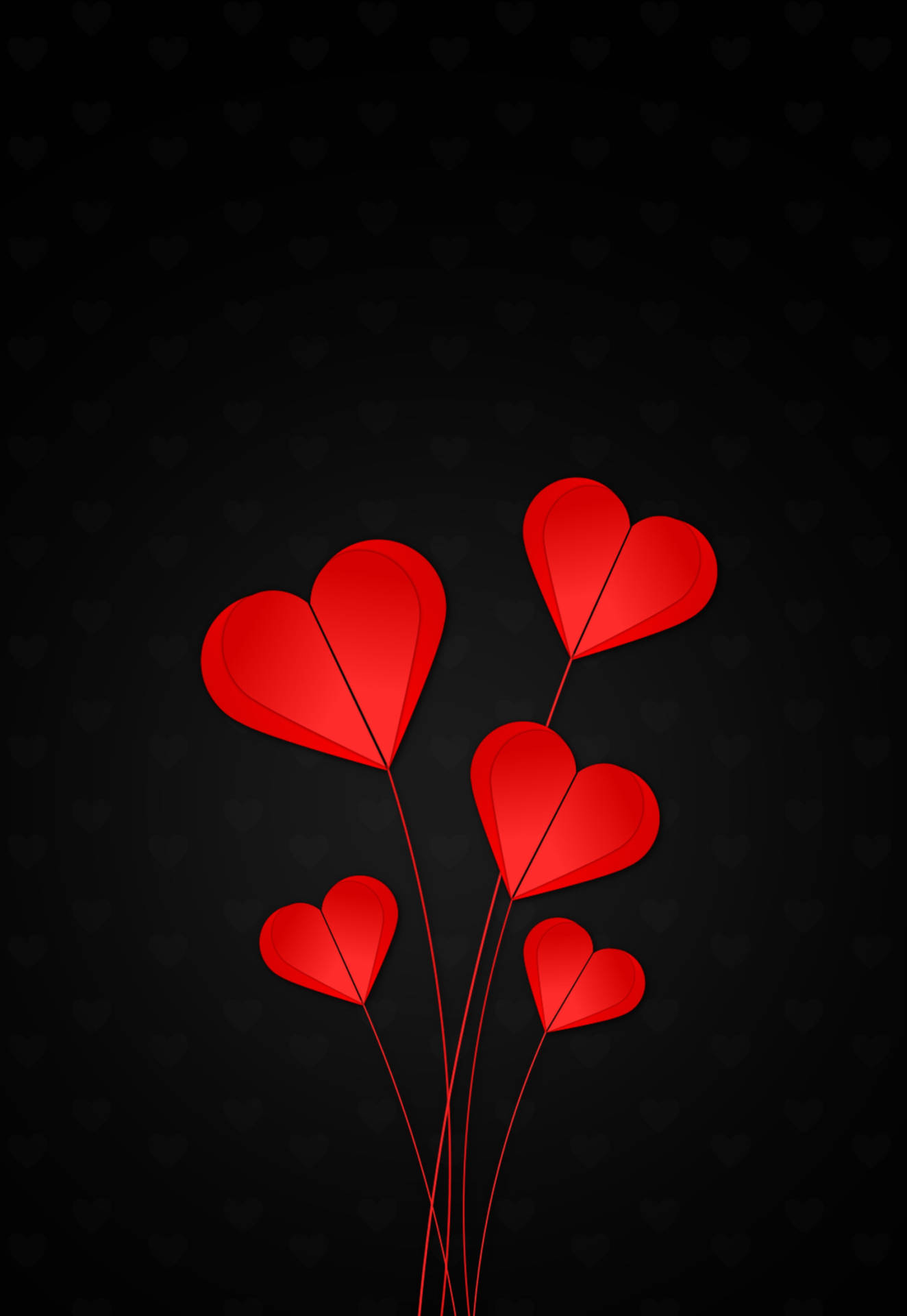 Red Hearts 4k Iphone 11 Background