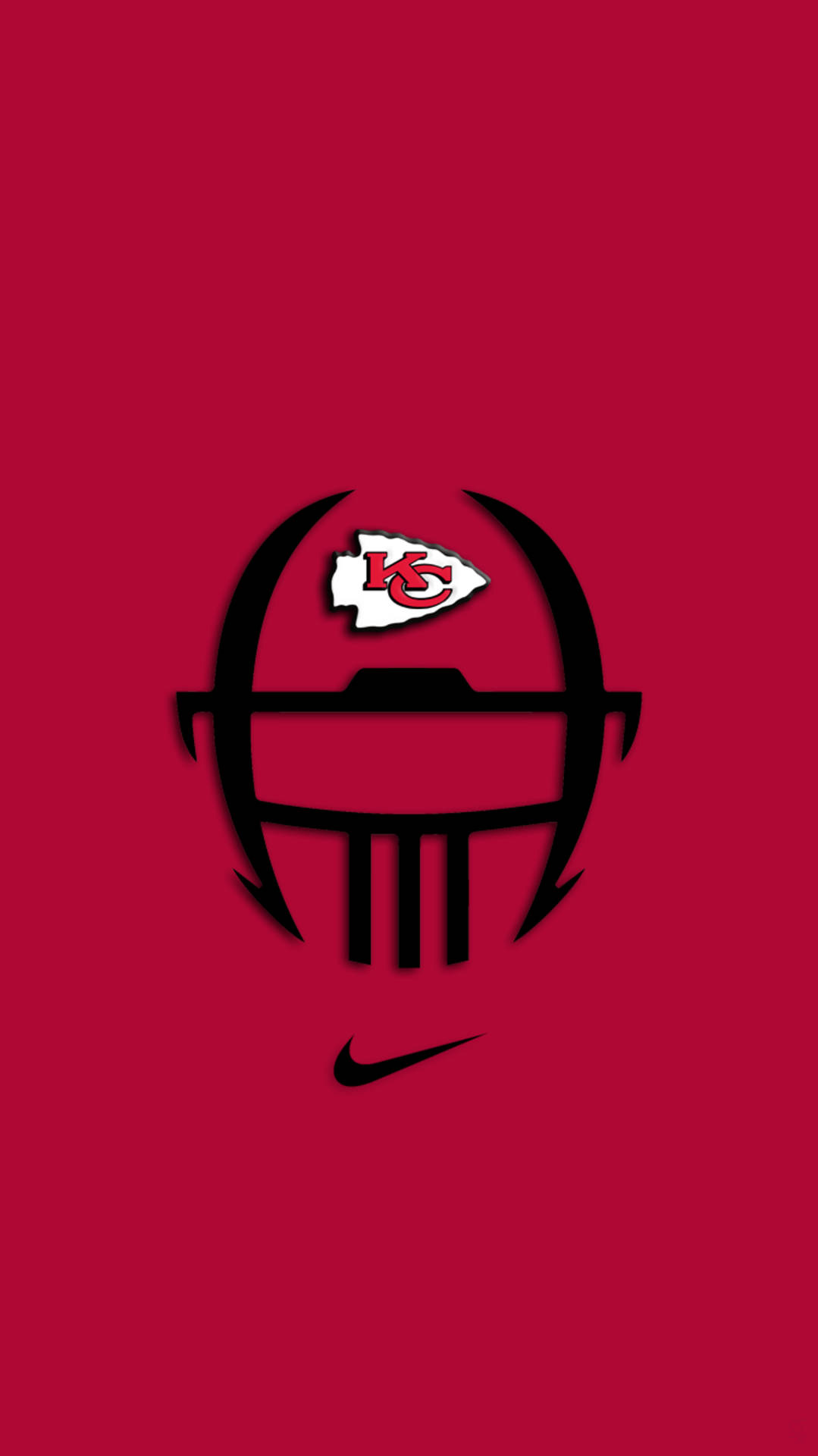 Red Helmet Kc Chiefs Phone Background