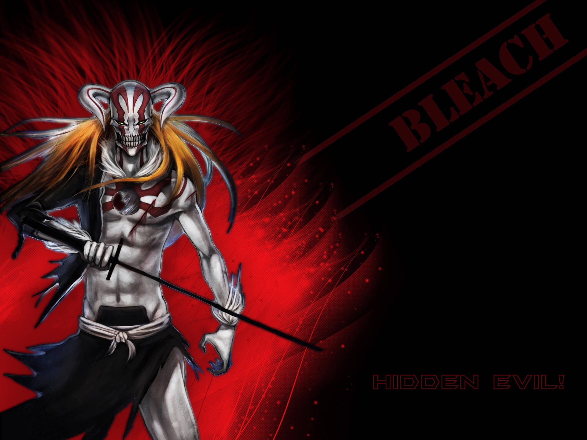 Red Hollow Form New Bleach Background