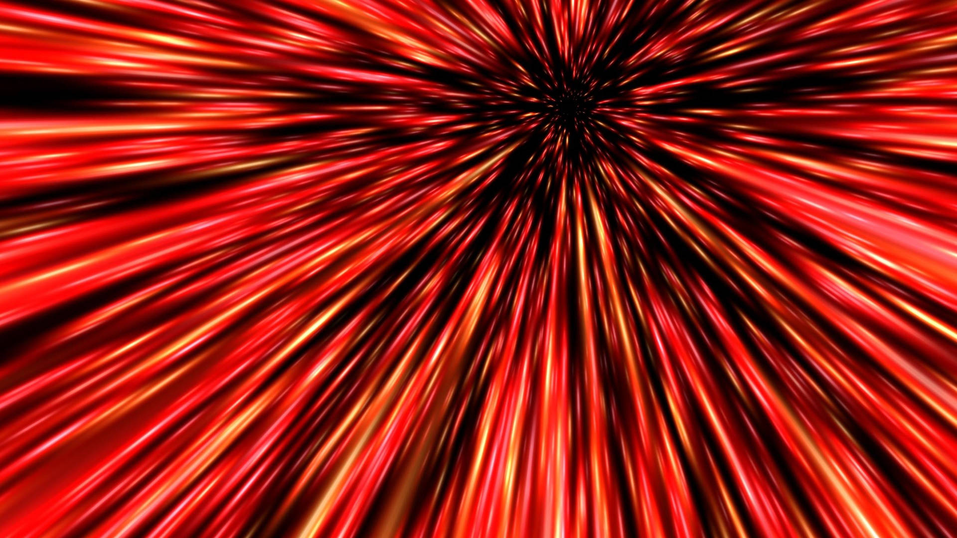 Red Holographic Light Speed Background