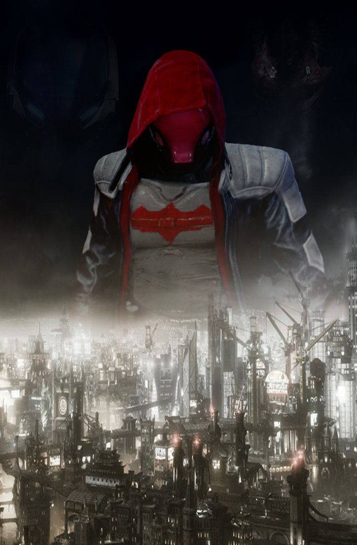 Red Hood And City Buildings