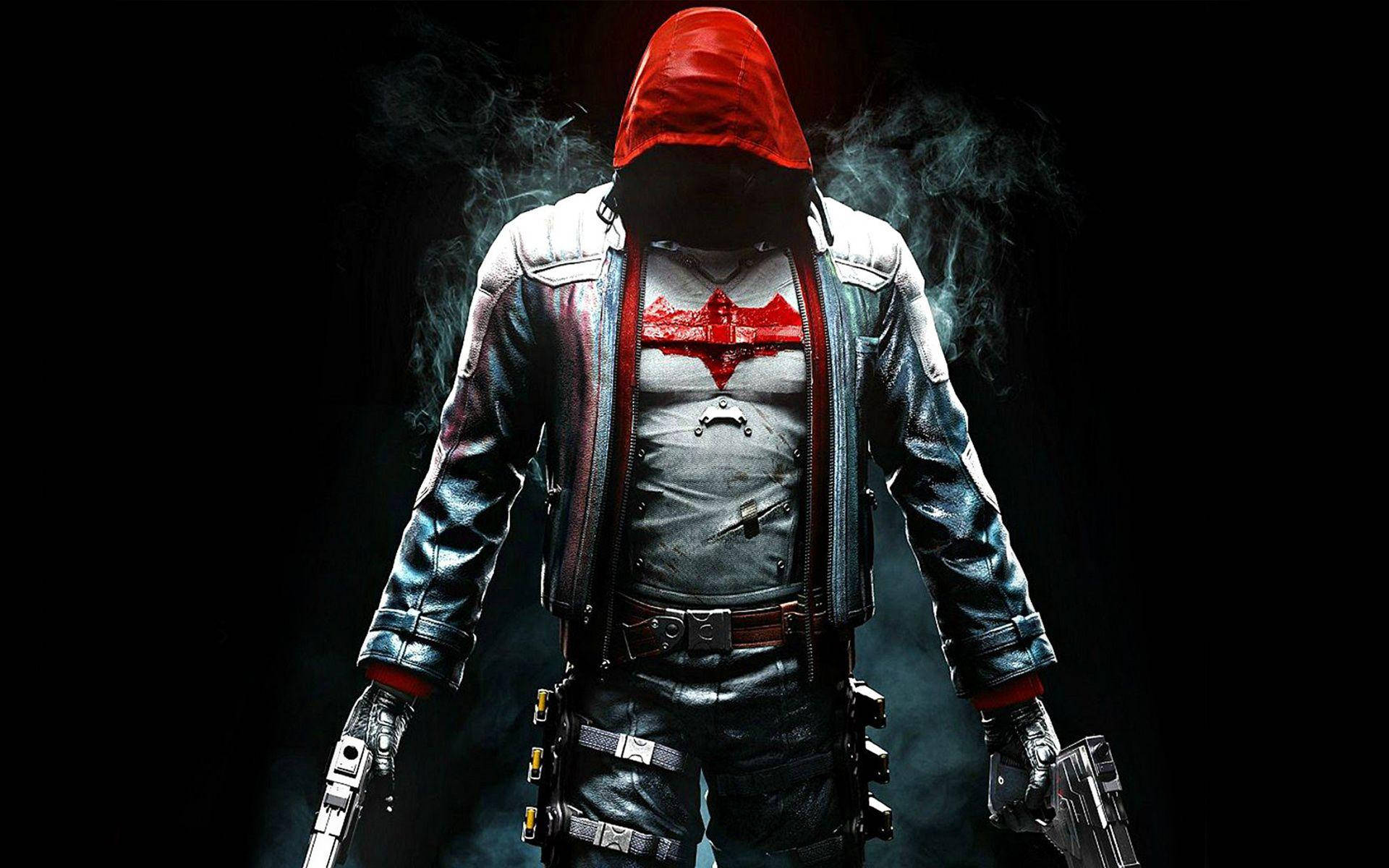 Red Hood In Smoking Jacket Background