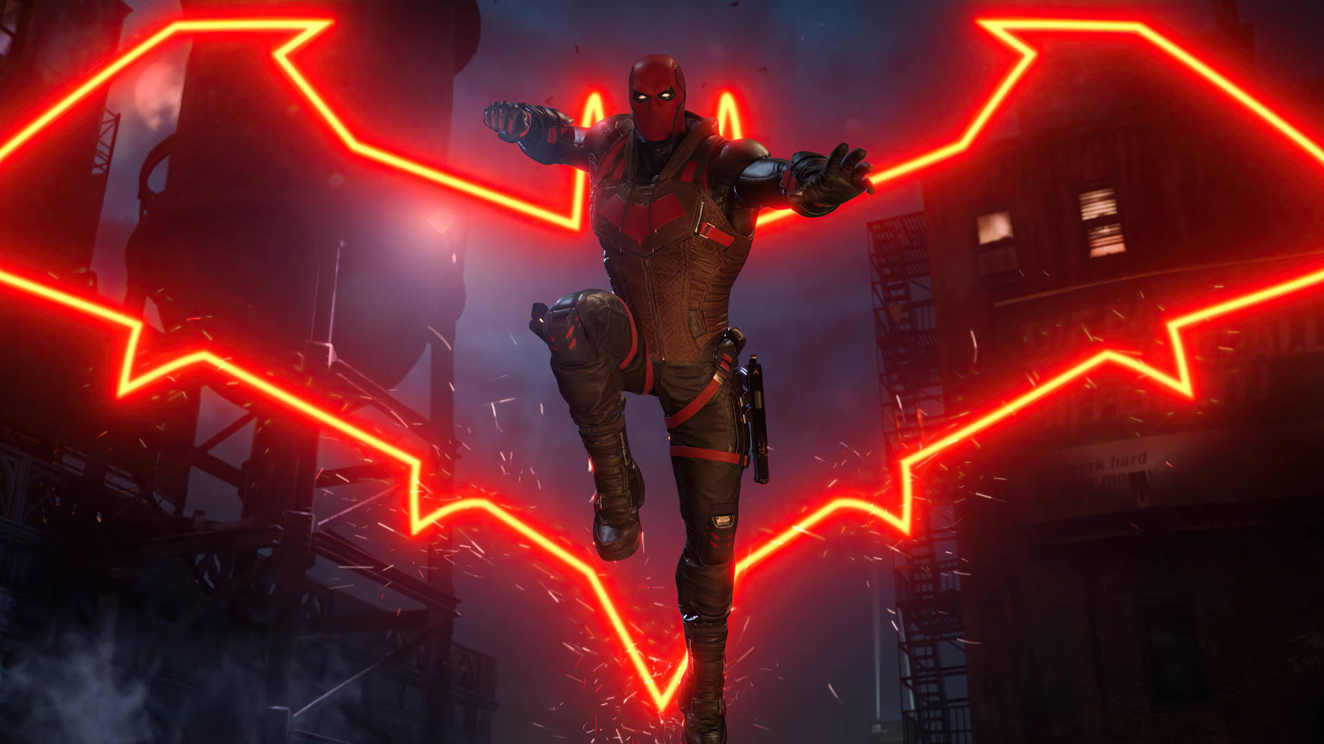 Red Hood Punching Stance