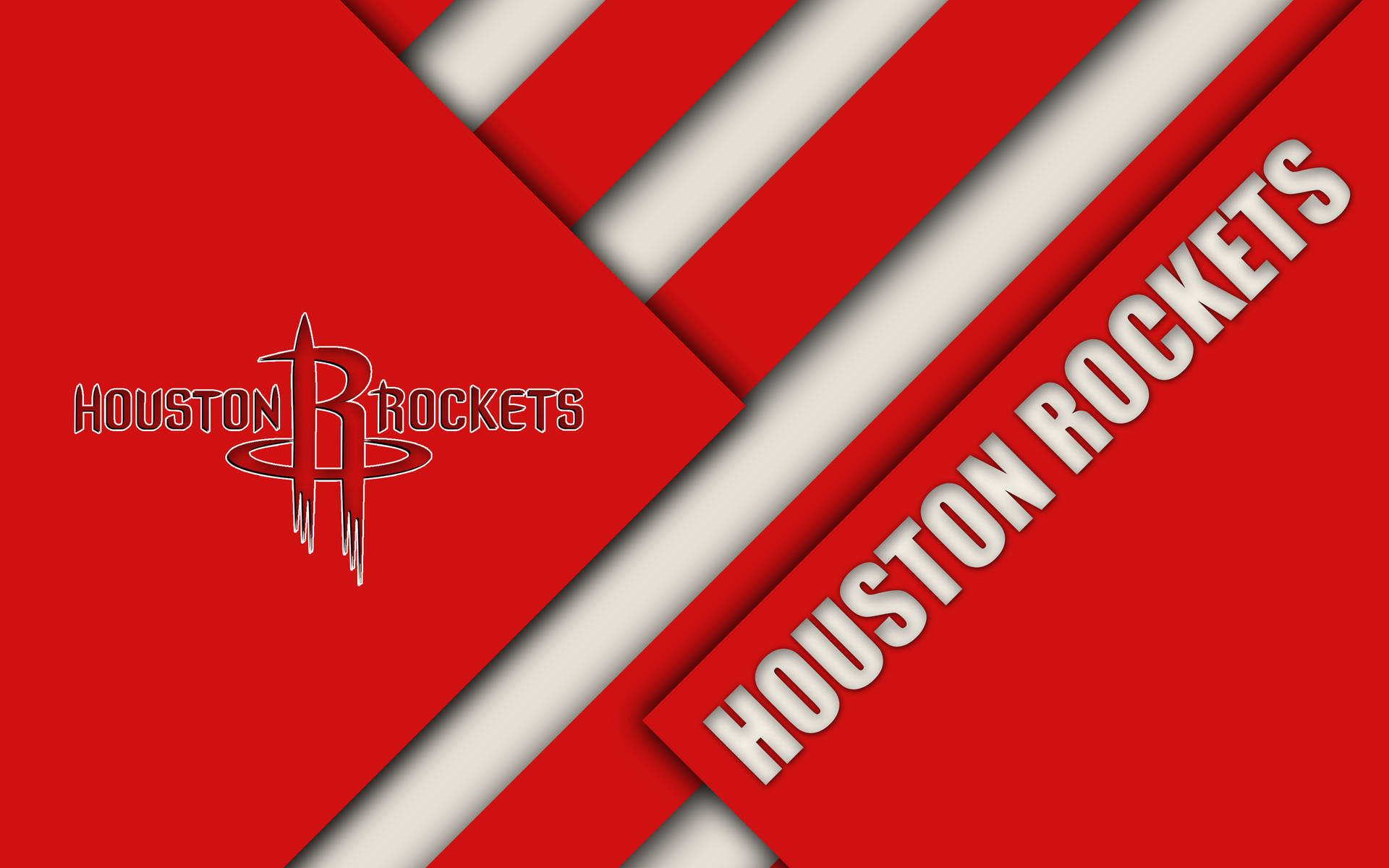 Red Houston Rockets Background