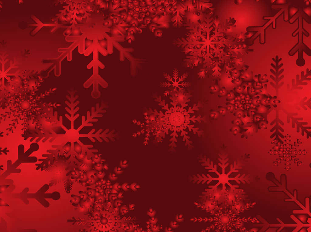 Red Is The New Christmas Background