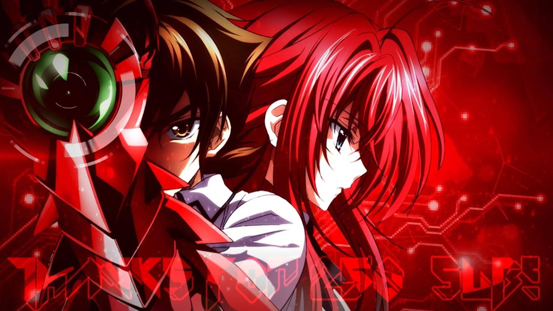 Red Issei Rias High School Dxd