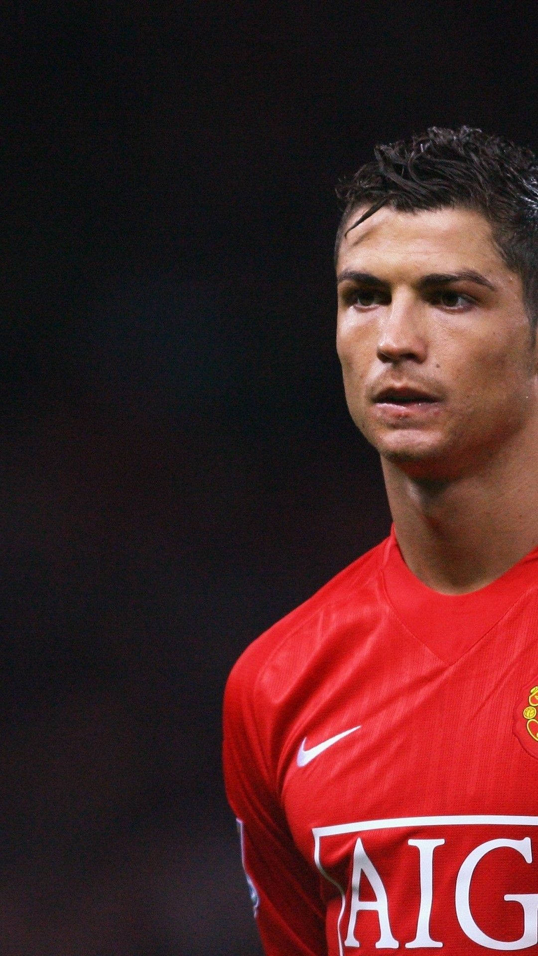 Red Jersey Cristiano Ronaldo Iphone Background