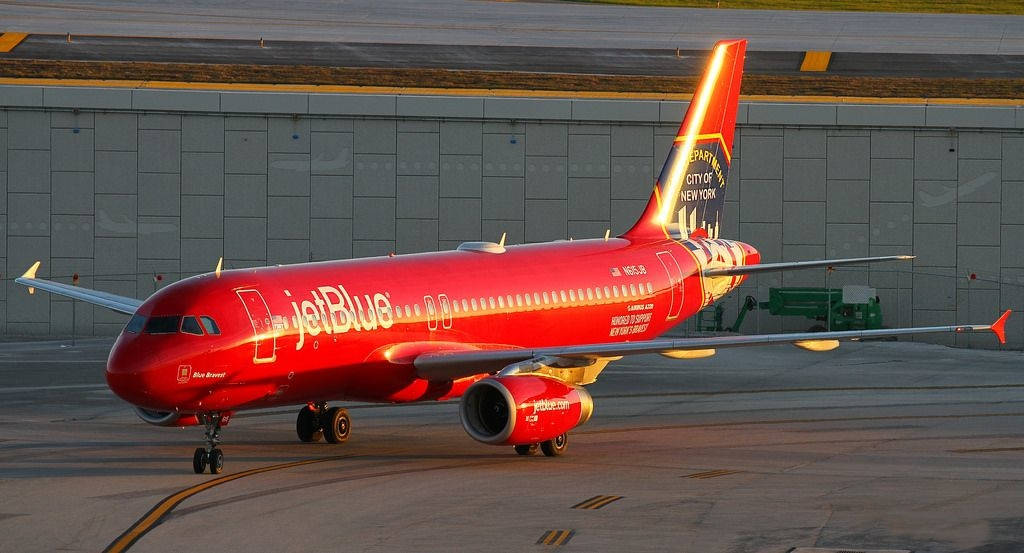 Red Jetblue Airways Airplane