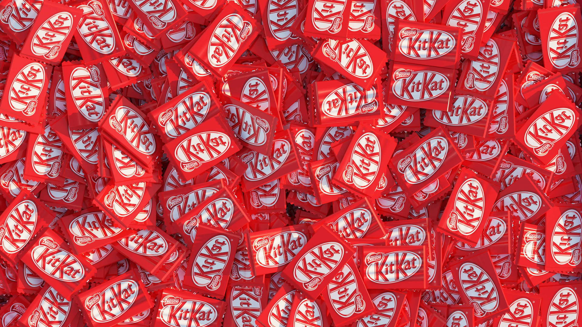 Red Kit Kat Background