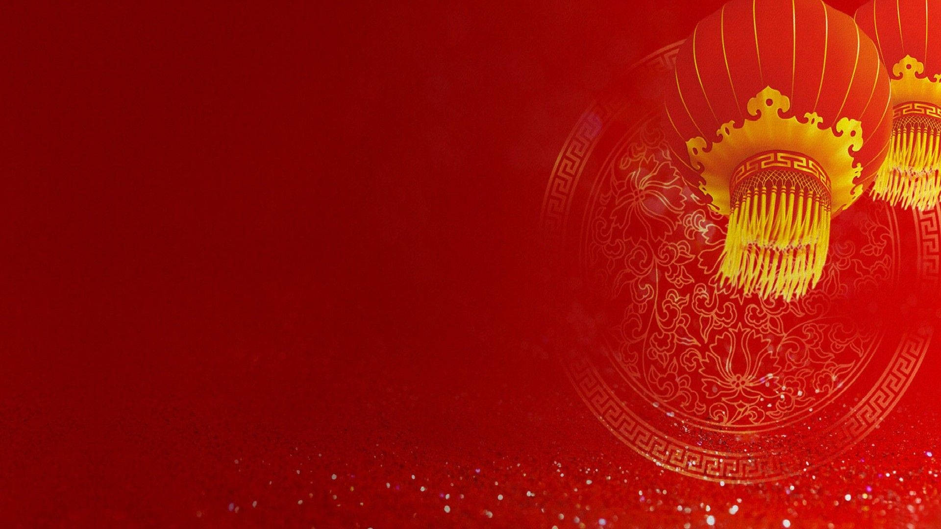 Red Lanterns Chinese New Year