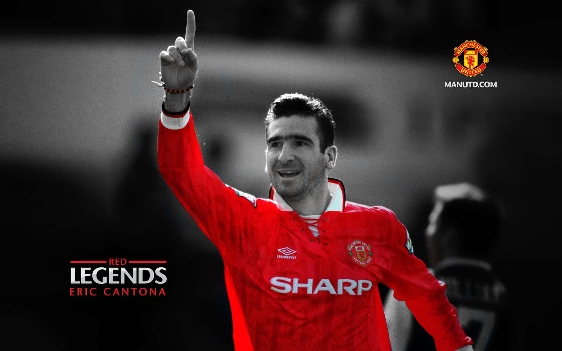 Red Legends Eric Cantona Background