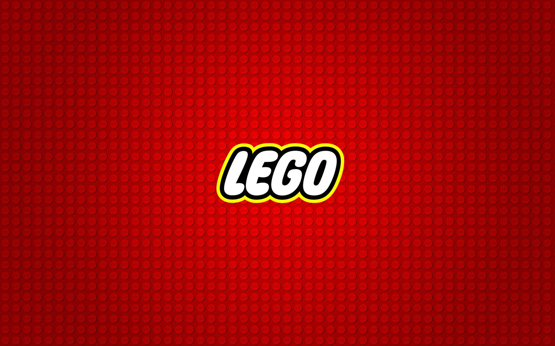 Red Lego Patterned Background Background