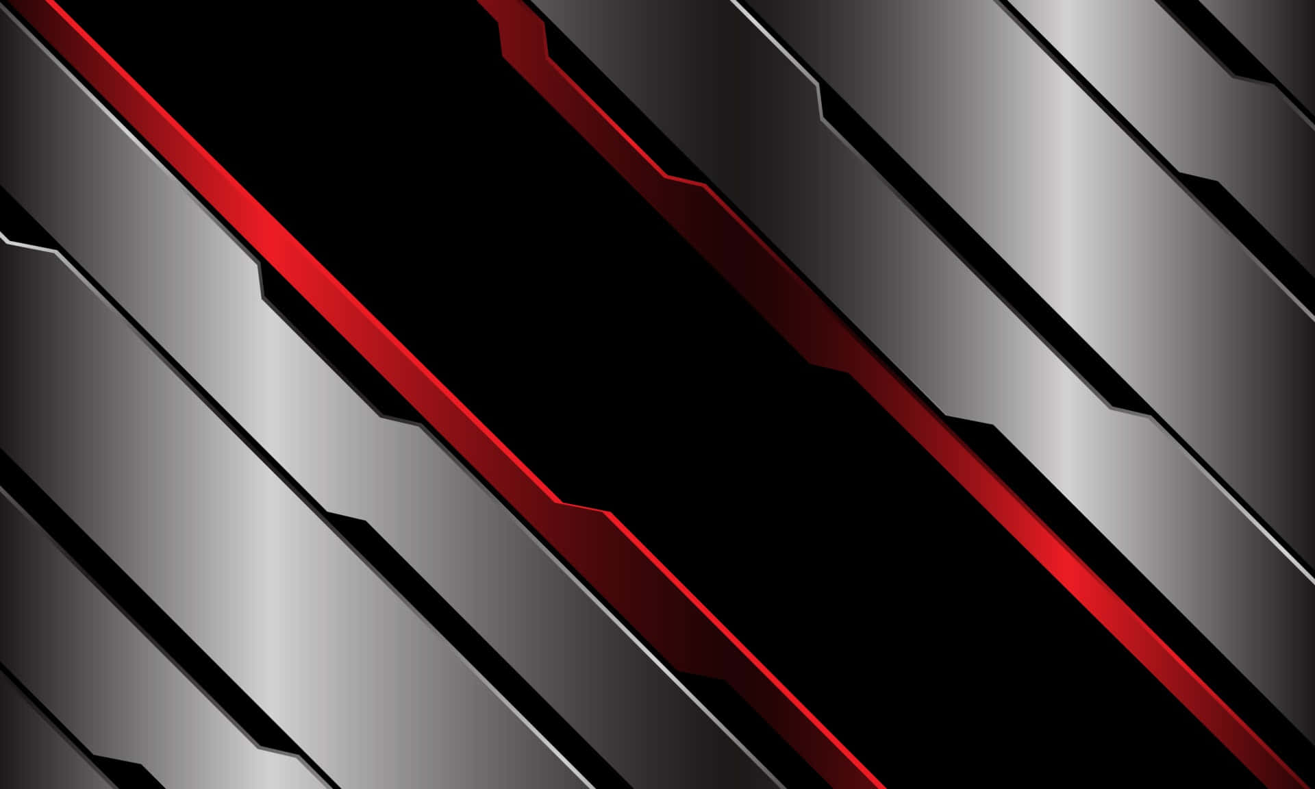 Red Letters On A Black And White Aesthetic Background Background