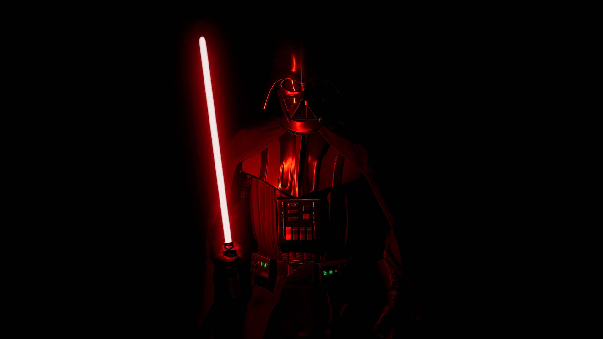 Red Lightsaber Vader 3840 X 2160 Star Wars Background