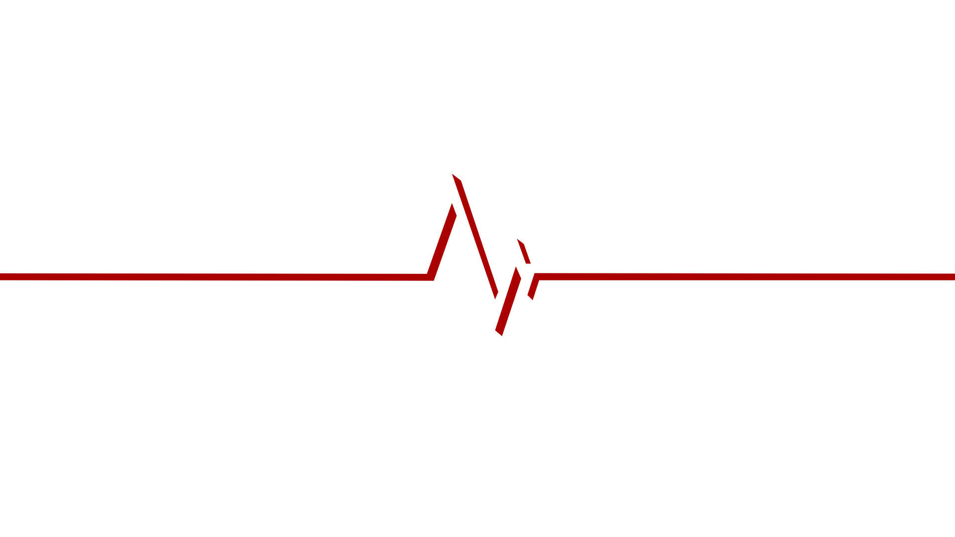 Red Line Heartbeat Background