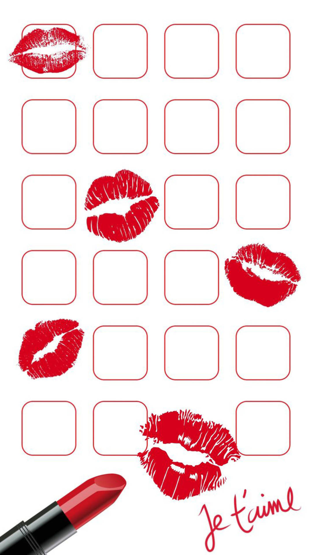 Red Lipstick Dope Iphone Background