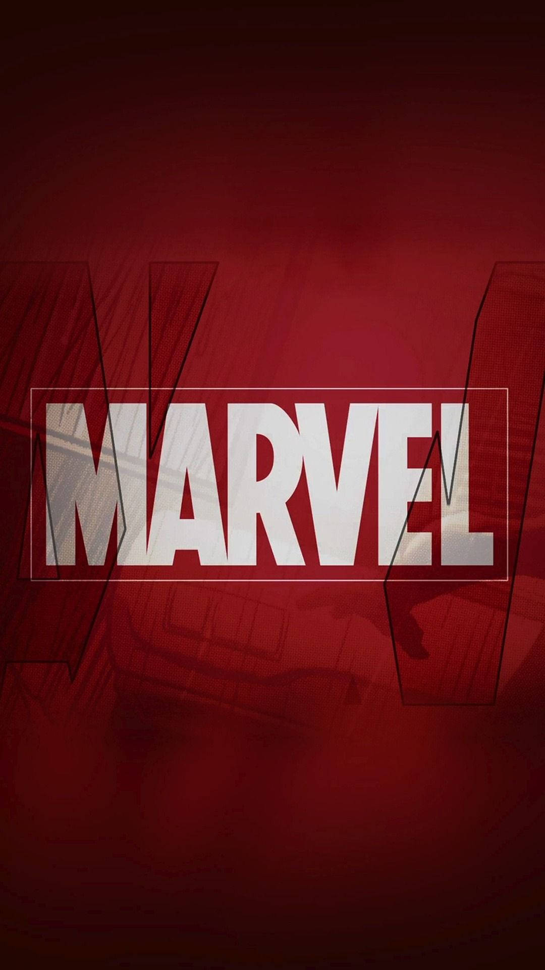 Red Marvel Iphone Title Logo