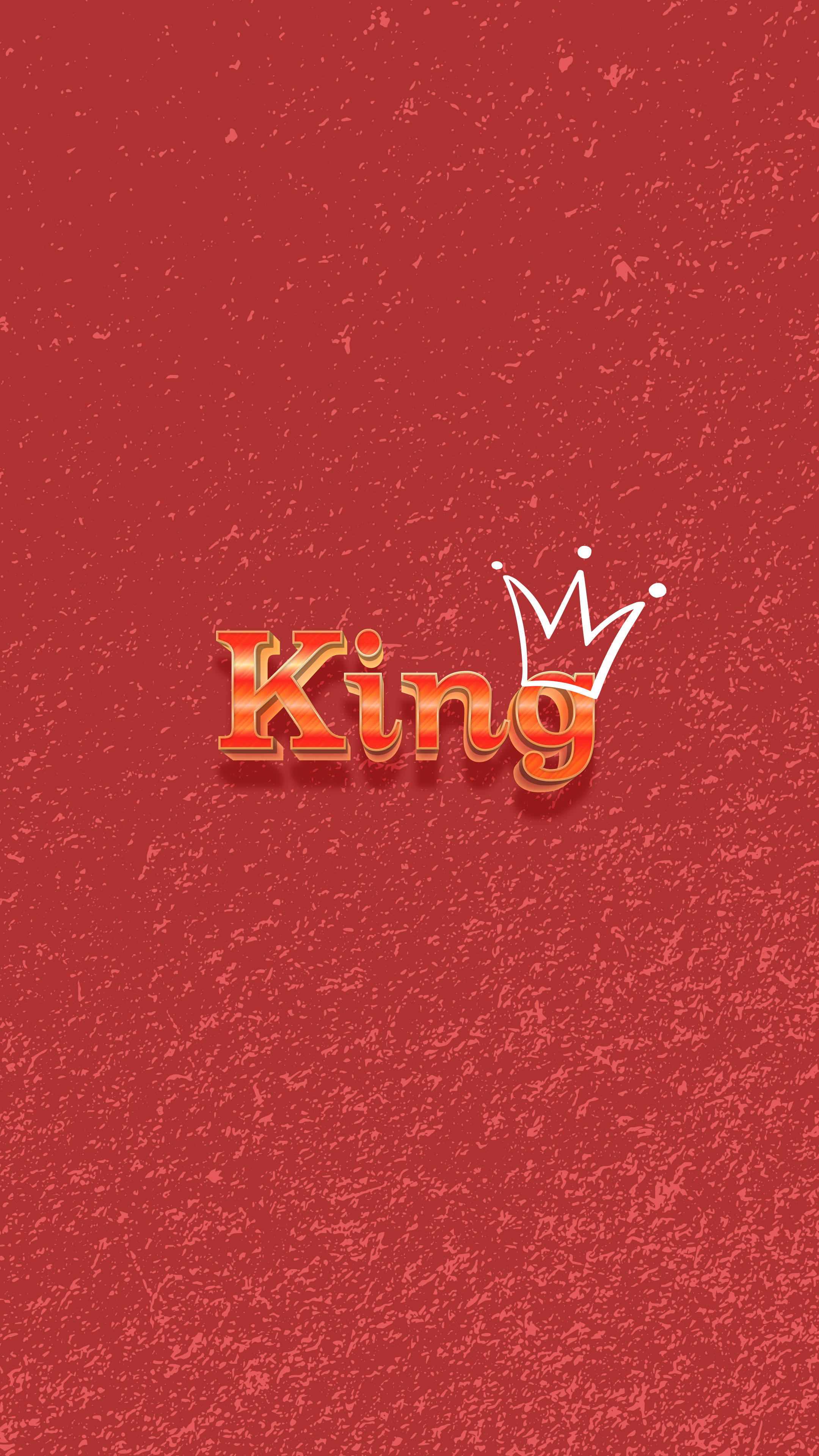 Red Matching King And Queen Background