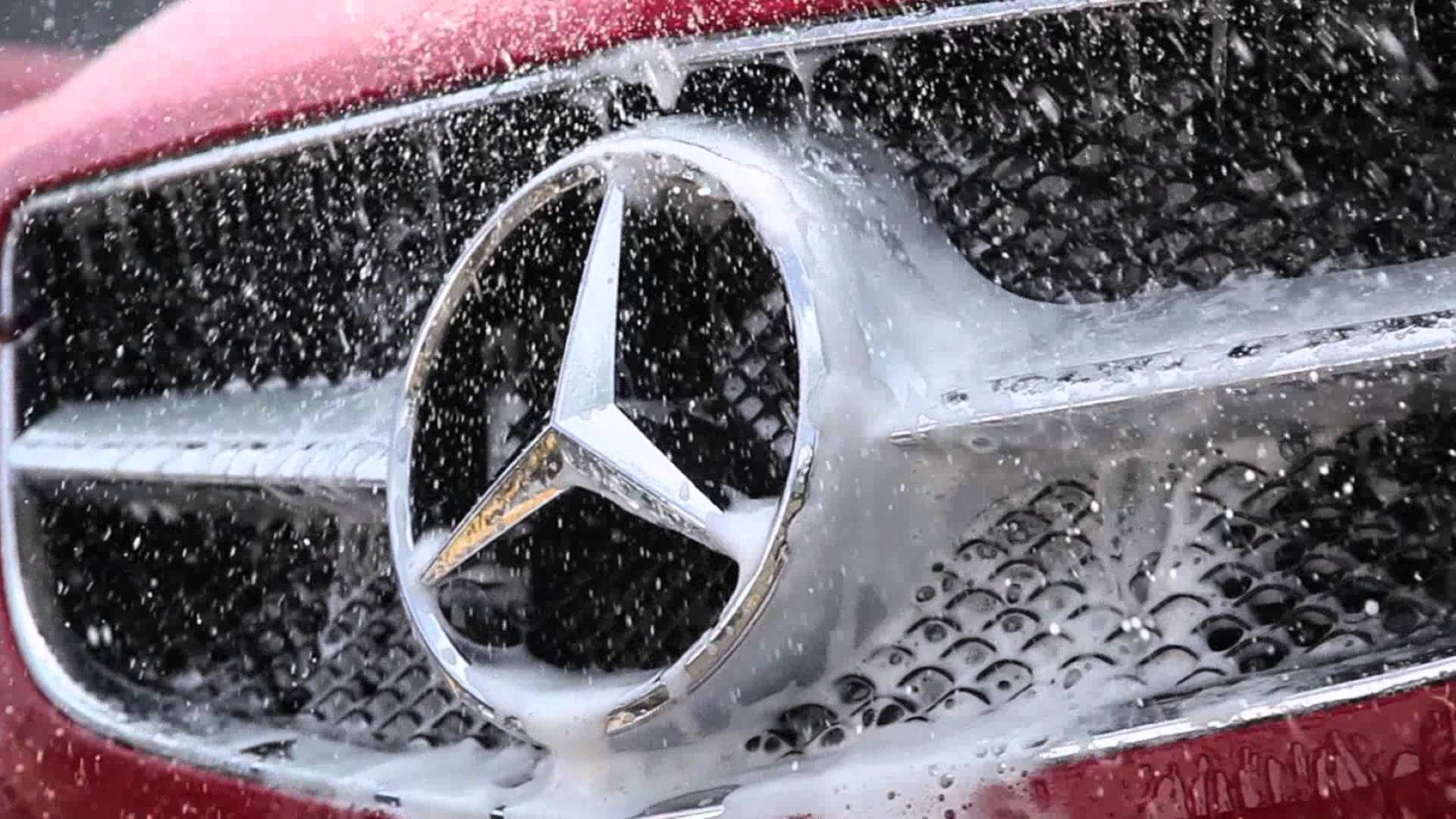 Red Mercedes-benz Car Wash