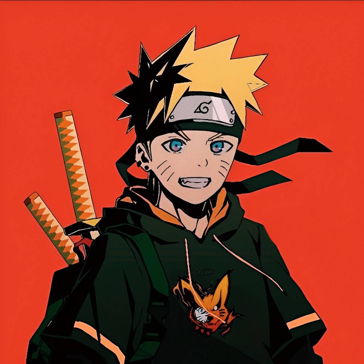 Red Naruto Pfp Background