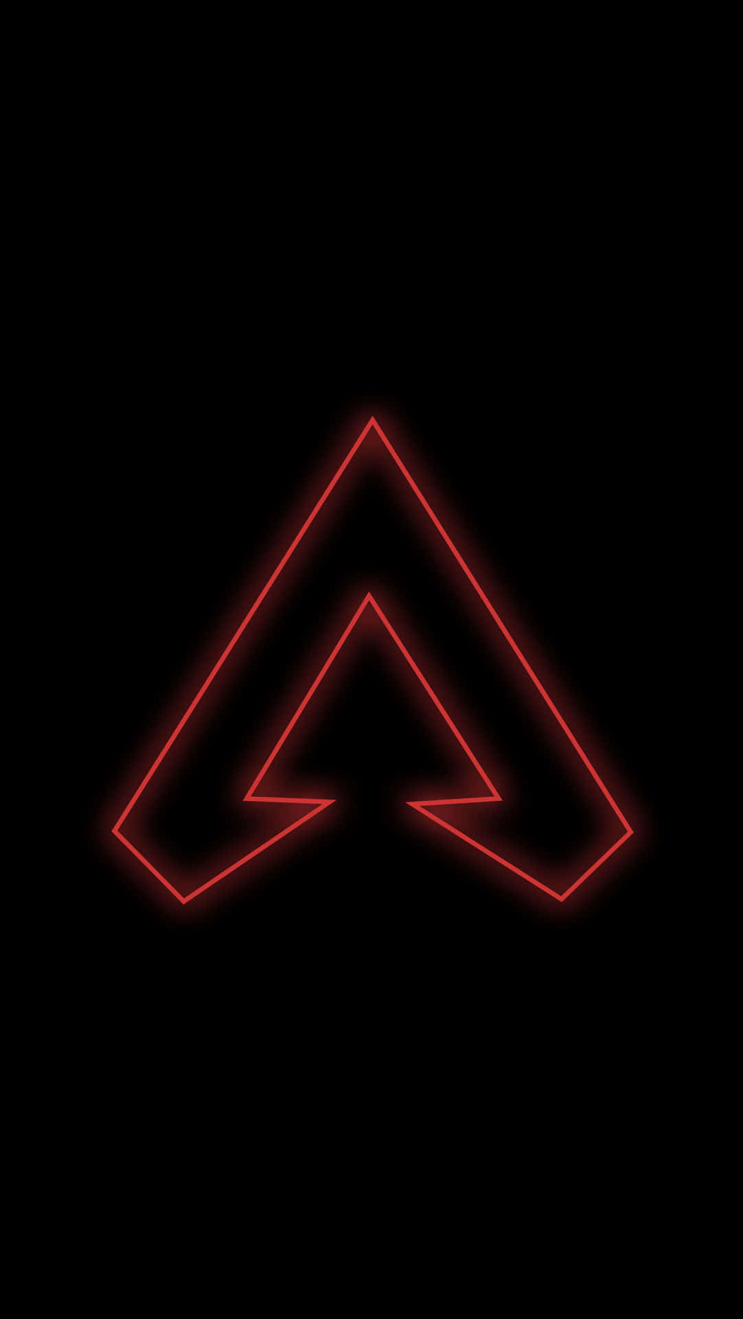 Red Neon Apex Legends Logo Background