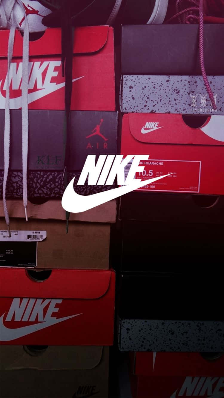 Red Nike 750 X 1334