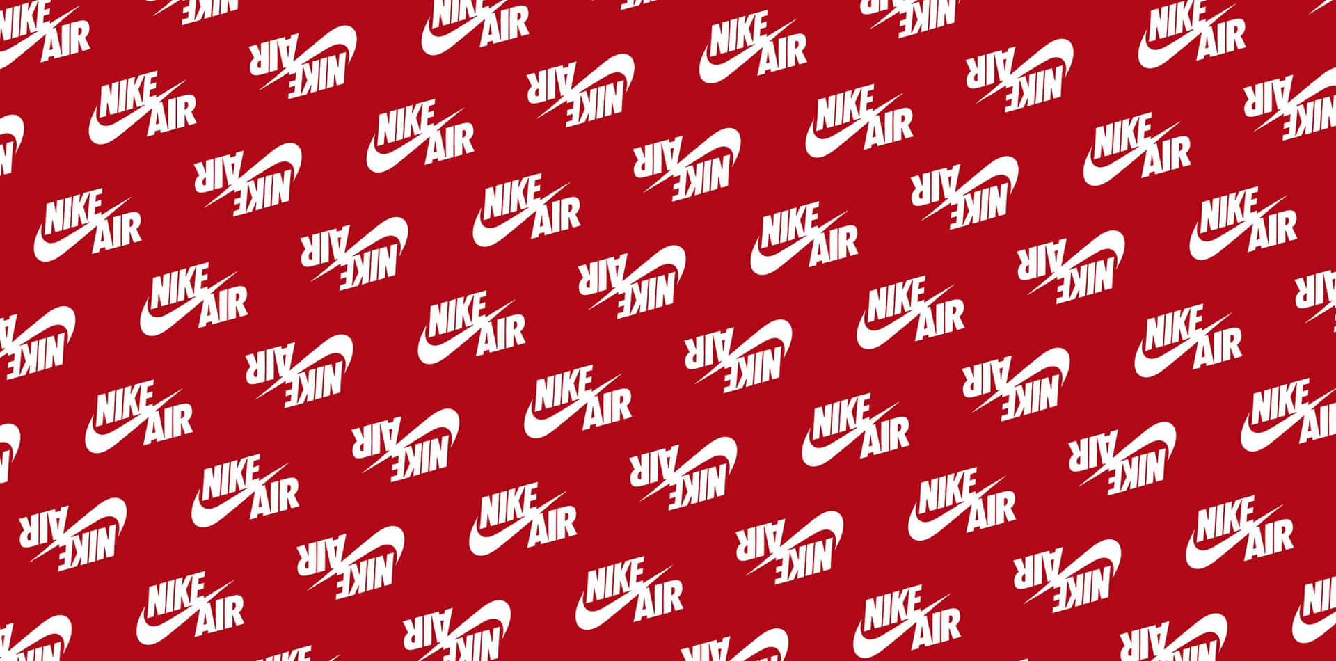 Red Nike - Highlighting Fashion And Performance Background