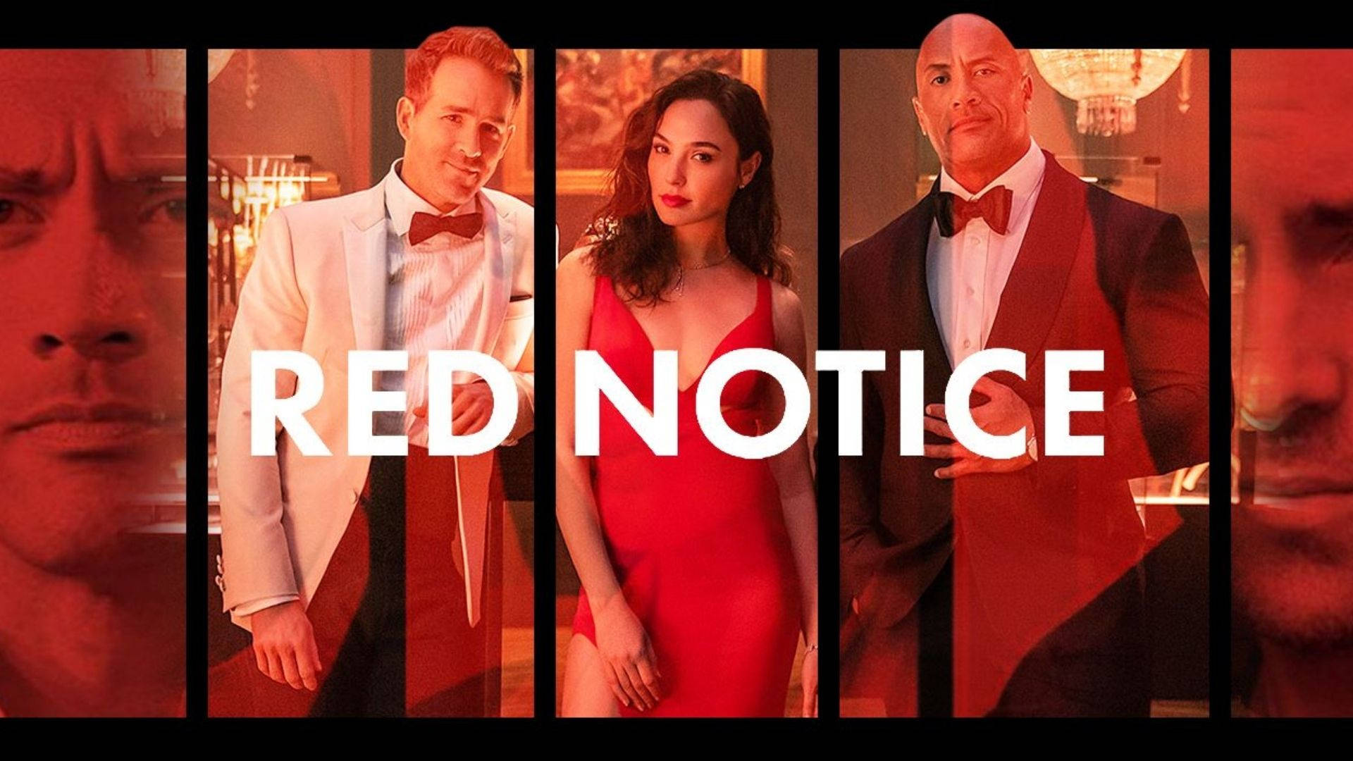 Red Notice Aesthetic Poster Background