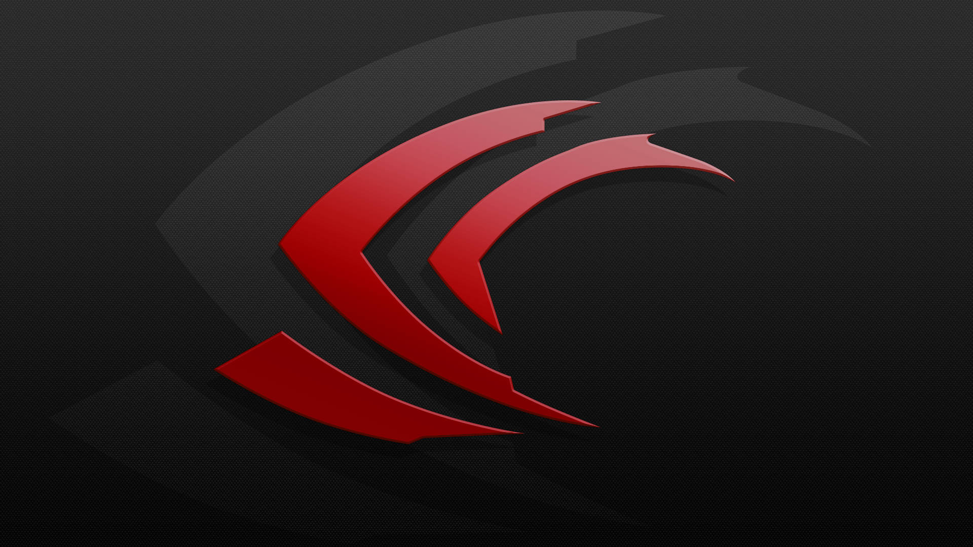 Red Nvidia Eye Logo Background