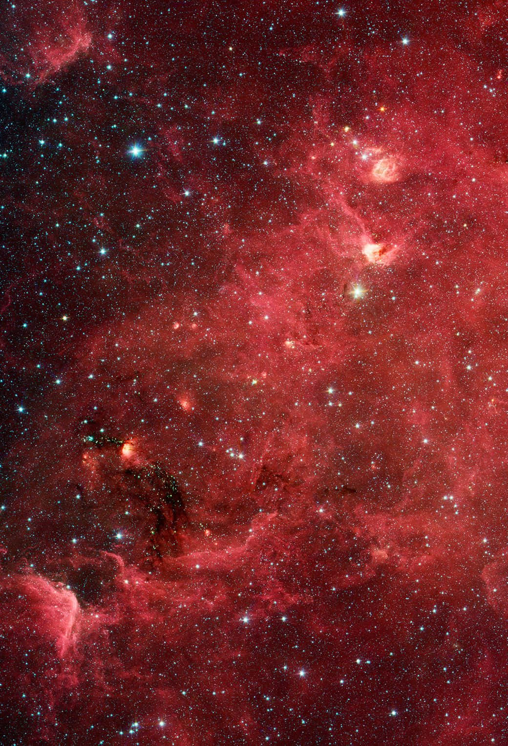 Red Outer Space Iphone X