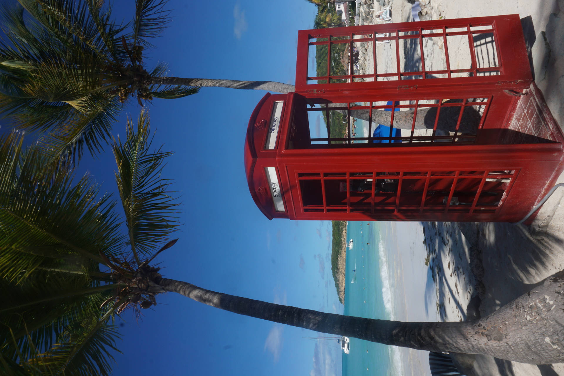 Red Phone Booth Antigua And Barbuda