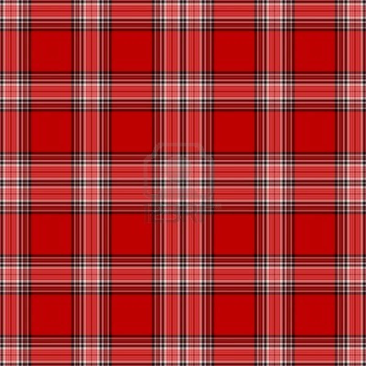 Red Plaid Pattern Background