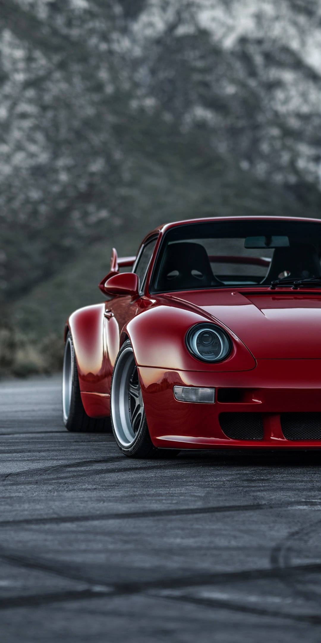 Red Porsche 911 Background