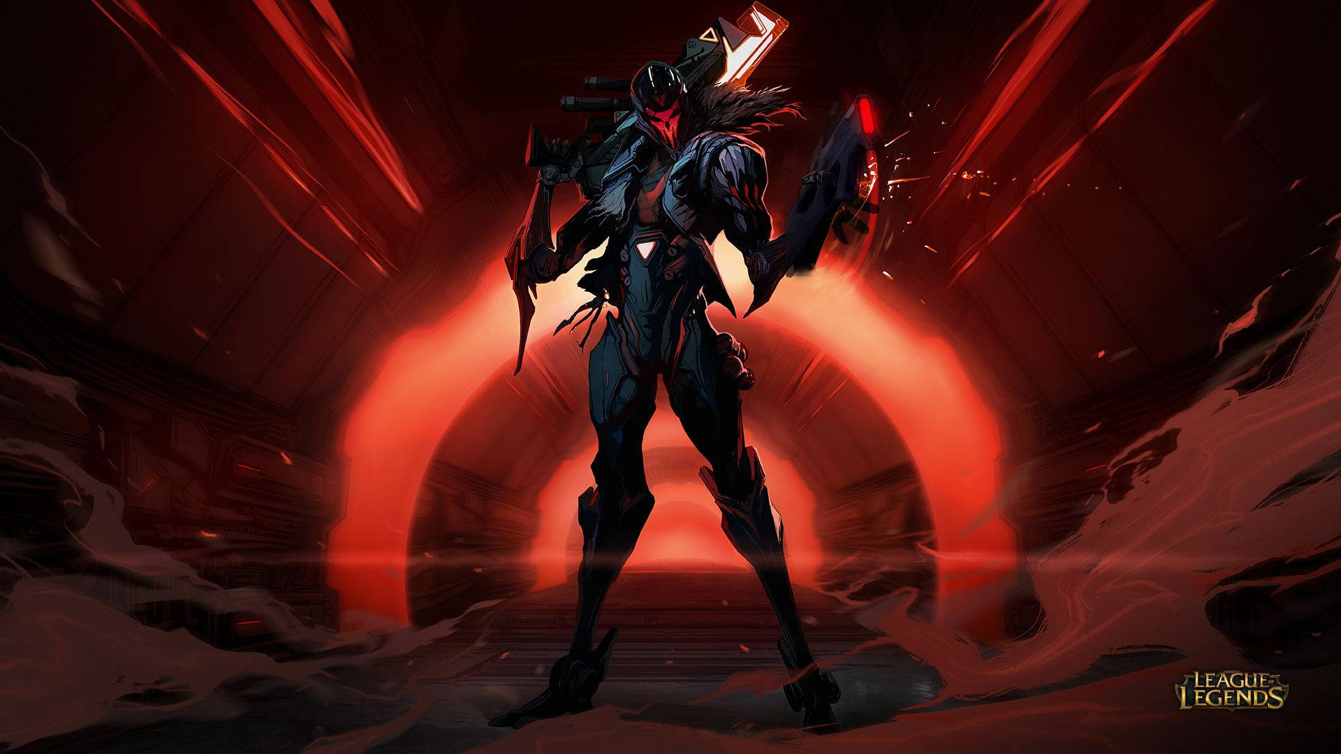 Red Project Jhin Lol Background