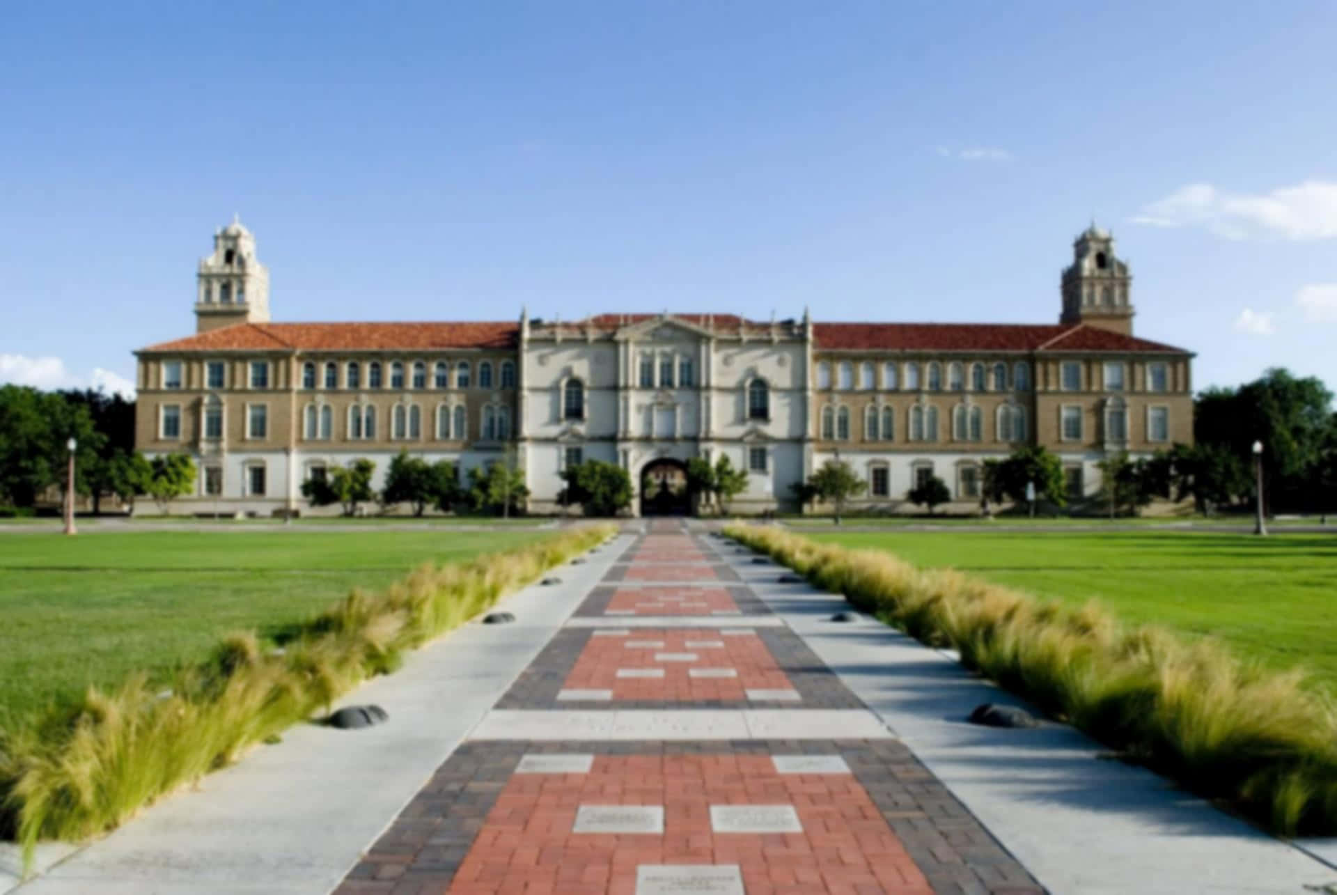 Red Raider Pride At Texas Tech University Background