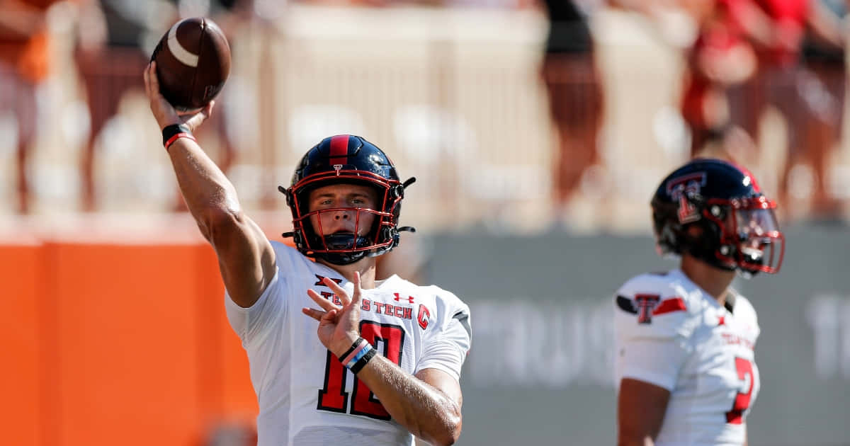 Red Raiders Show Texas Tech University Pride Background